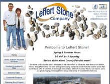 Tablet Screenshot of leffertstone.com